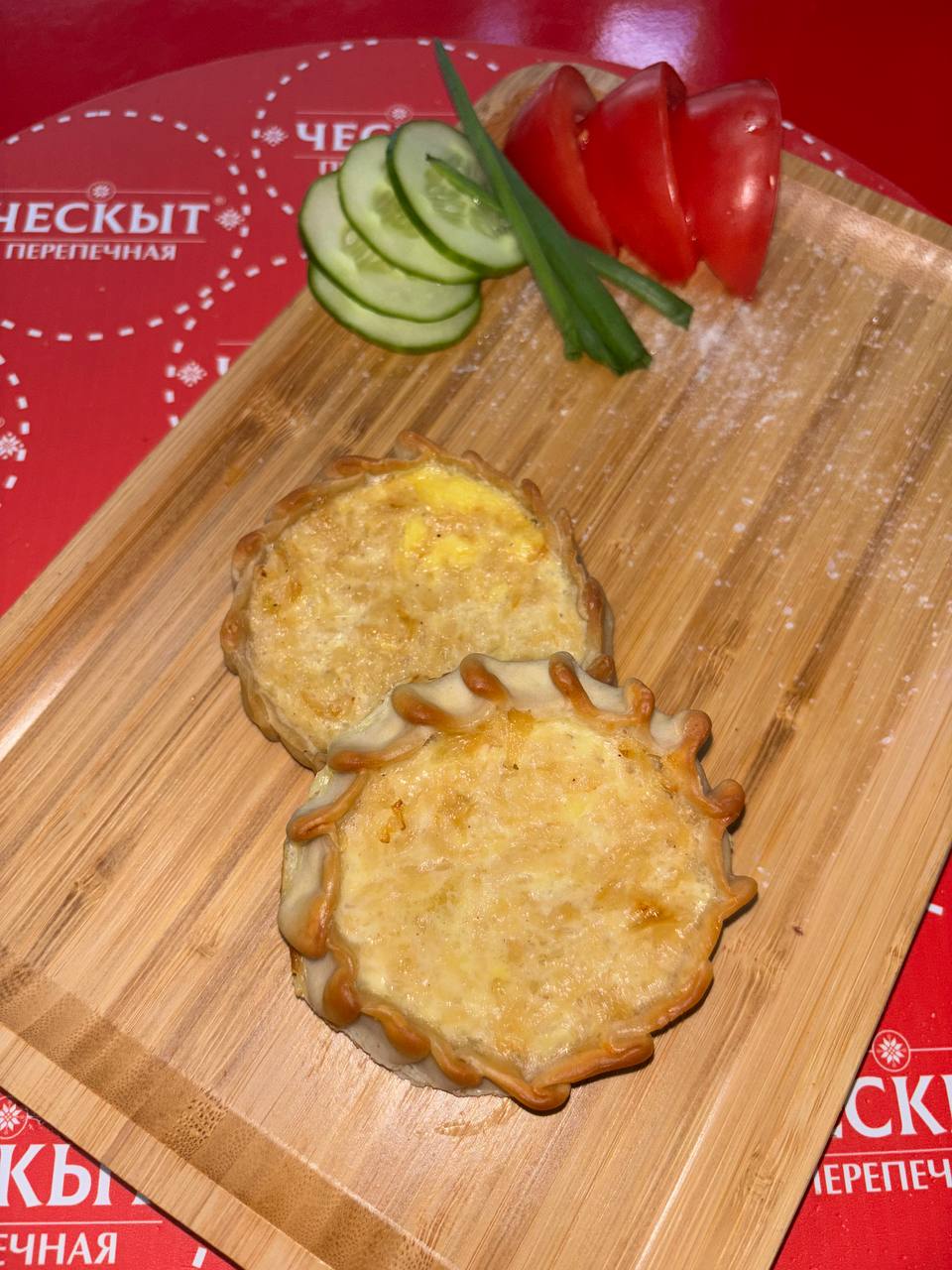 Перепечки с курицей