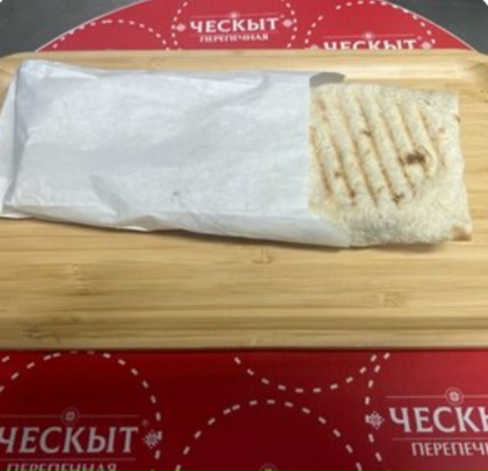 Шаурма с курицей и грибами